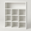 Estantería de Melamina Blanca 10 Cubos 184x159x39 cm